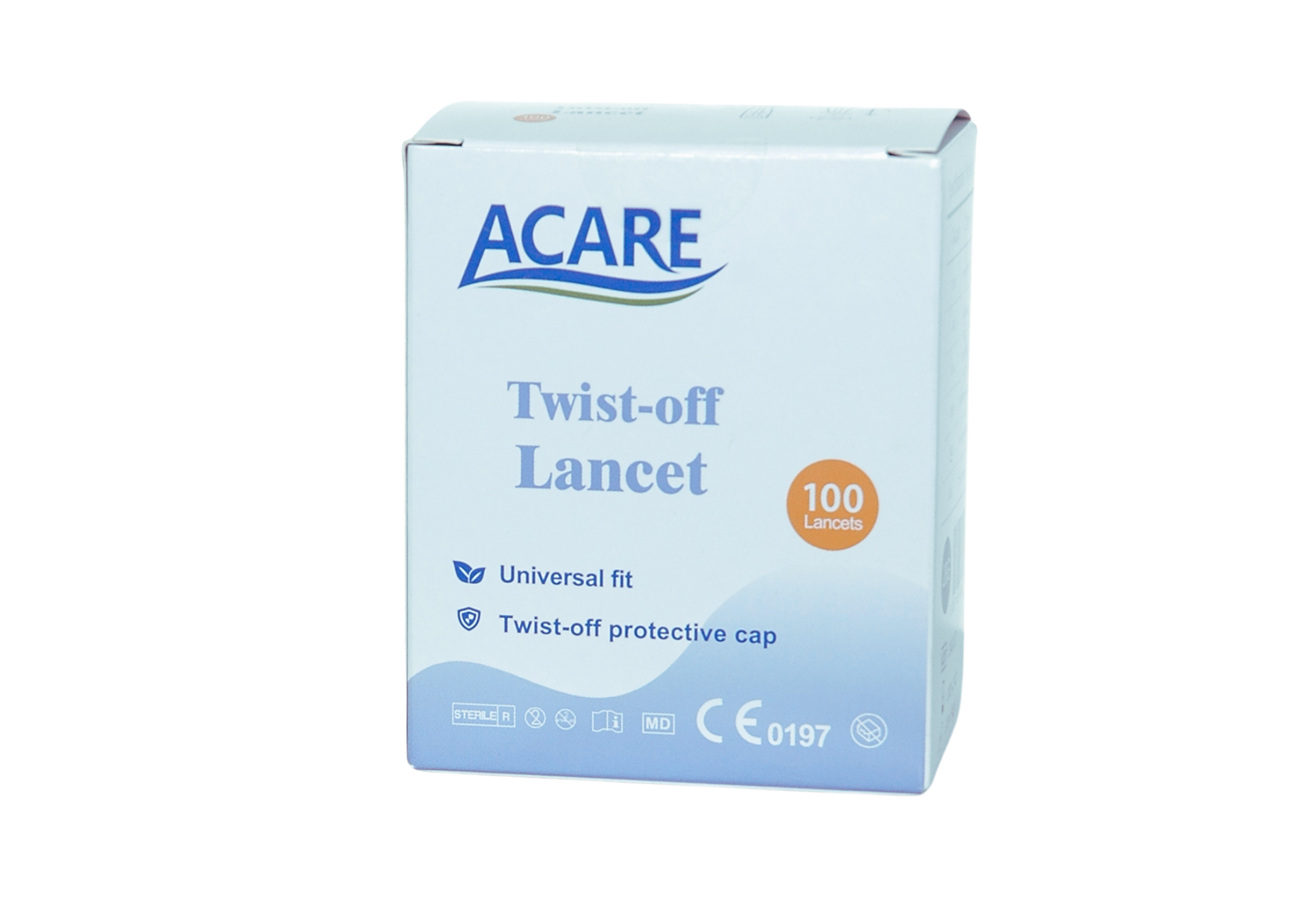 Acare - Twist-off Lancet 100 Lancets