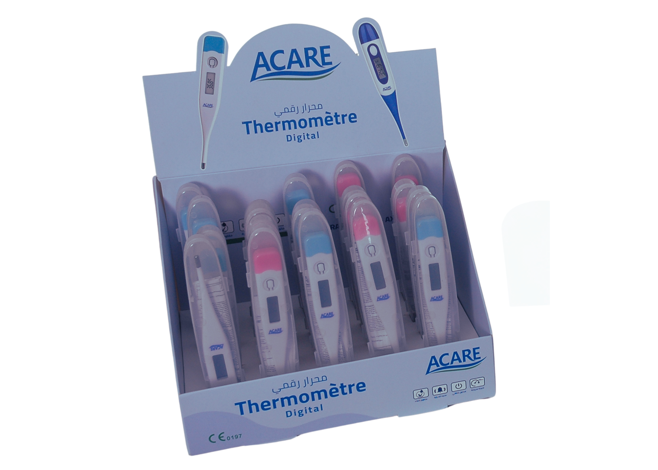 Acare - Thermomètre  Rigide